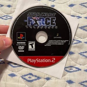 PS2 Star Wars Force unleashed game!